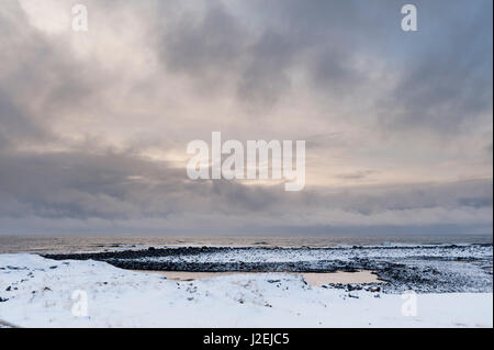 In der Nähe von Nordmela, Vesteralen Inseln, Norwegen. Stockfoto