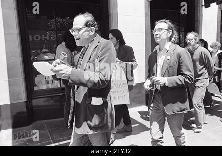 Berkeley in den 60er Jahren Krawallen Stockfoto