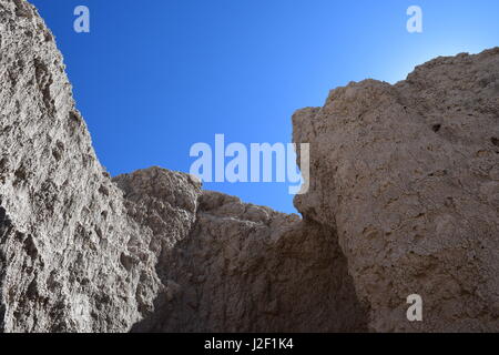 Aus den Badlands Nationalpark SD, USA gelegen. Stockfoto