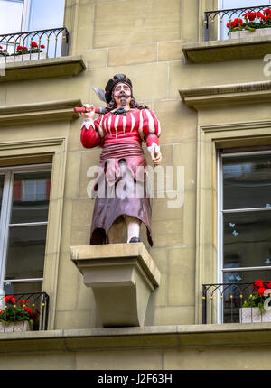 Metzger-Statue in Bern Stockfoto