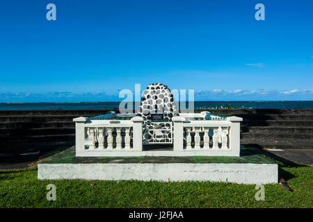 Deutsche Denkmal in Apia, Upolu, Samoa, Südsee Stockfoto