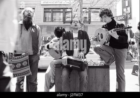 Berkeley in den 60er Jahren Krawallen Stockfoto