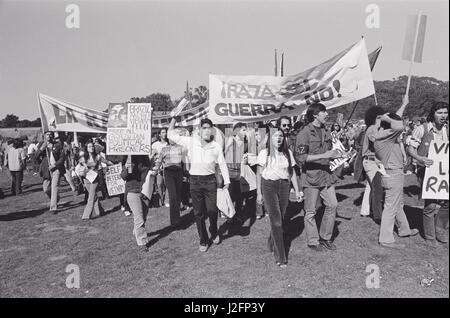 Berkeley in den 60er Jahren Krawallen Stockfoto