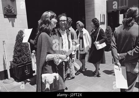 Berkeley in den 60er Jahren Krawallen Stockfoto