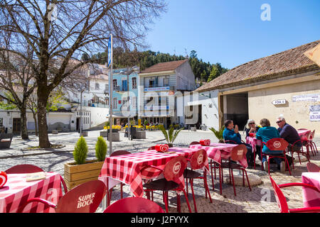 Monchique Stadtzentrum, Algarve, Portugal Stockfoto