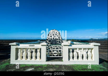 Deutsche Denkmal in Apia, Upolu, Samoa, Südsee Stockfoto