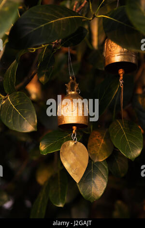 Berühmten Big Buddha Wunsch Glocken, Phuket, Thailand Stockfoto