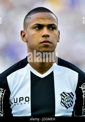 Brasilianische Fußball-Liga Serie A / (Figueirense Futebol Clube) - Bruno Fabiano Alves "Bruno Alves" Stockfoto