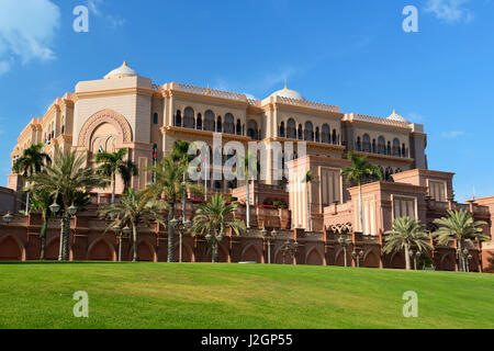 Emirates Palace Hotel Abu Dhabi, Vereinigte Arabische Emirate, Naher Osten Stockfoto
