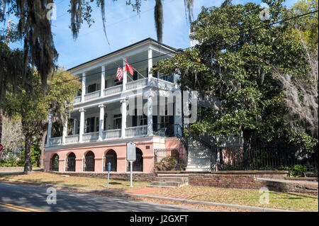 USA, South Carolina, Beaufort, Maxcy Rhett Haus Stockfoto