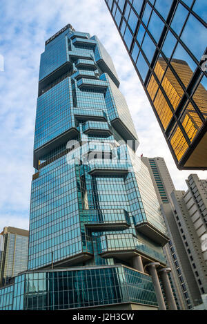 Die Lippo Centre, Queensway, Hongkong Stockfoto