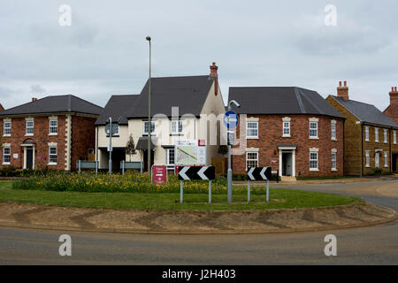 Die Mühle neue Wohnsiedlung, Banbury, Oxfordshire, England, UK Stockfoto