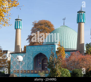 Hamburg: Iman Ali Moschee Islamisches Zentrum Uhlenhorst ich Imam-Ali-Moschee, islamisches Zentrum Hamburg in Uhlenhorst, Hamburg, Deutschland, Europa Stockfoto