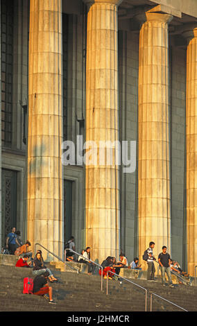 Facultad de Derecho, juristische Fakultät, Universität von Recoleta, Buenos Aires, Argentinien Stockfoto