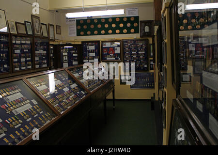 Brecon Regiments Kriegsmuseum Stockfoto