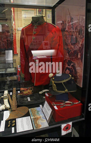 Brecon Regiments Kriegsmuseum Stockfoto