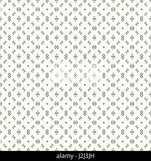 Nahtlose Muster. Abstrakte klein strukturierten Hintergrund. Moderne stilvolle Textur. Regelmäßig sich wiederholende geometrische chaotischen Ornament mit Raute und Ecke Stock Vektor