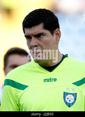 Chile Football League First Division Scotiabank Turnier 2016-2017 - (Club Deportivo Huachipato) - Carlos Lampe Stockfoto