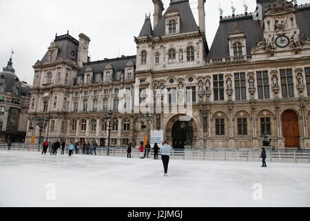 Hotel de Ville, Paris, Frankreich Stockfoto