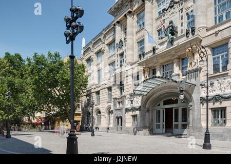 Budapest, Franz-Liszt-Musikakademie, Architekten Kálmán Giergl Und Floris Kolb - Budapest, Franz-Liszt-Musikakademie, Architekten Kálmán Giergl und Flo Stockfoto