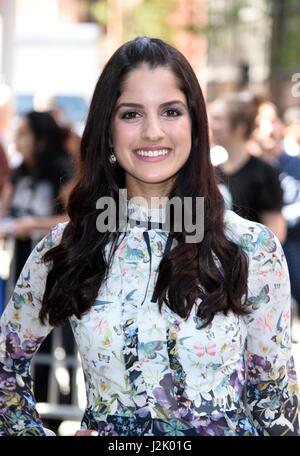 New York, NY, USA. 28. April 2017. Kiana Madani unterwegs für Promi-Schnappschüsse - Fr, New York, NY 28. April 2017. Bildnachweis: Derek Sturm/Everett Collection/Alamy Live-Nachrichten Stockfoto
