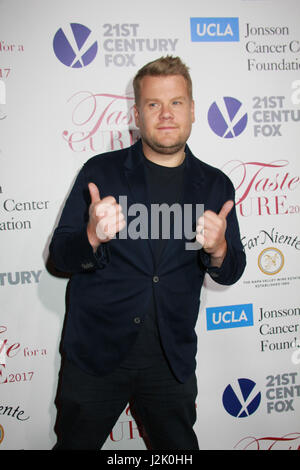 Los Angeles, USA. 28. April 2017. James Corden "schmecken 28.04.2017 22. jährlichen for a Cure" The Beverly Wilshire Hotel in Beverly Hills, Kalifornien Foto abgehaltenen: Cronos/Hollywood News Bildnachweis: Cronos/Alamy Live News Stockfoto