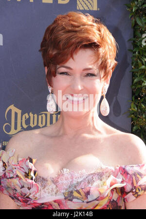 Pasadena, CA, USA. 28. April 2017. 28. April 2017 - Pasadena, Kalifornien - Caroline Hennesy. 44. annual Daytime Creative Arts Emmy Awards statt im Pasadena Civic Center in Pasadena. Bildnachweis: Birdie Thompson/AdMedia Credit: Birdie Thompson/AdMedia/ZUMA Draht/Alamy Live-Nachrichten Stockfoto