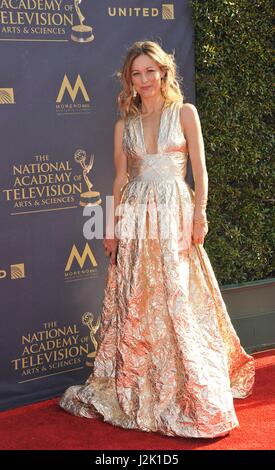 Pasadena, CA. 28. April 2017. Taylor Stanley im Ankunftsbereich für The Daytime Creative Arts Emmy Awards - Ankünfte, Pasadena Civic Center, Pasadena, CA 28. April 2017. Bildnachweis: Elizabeth Goodenough/Everett Collection/Alamy Live-Nachrichten Stockfoto