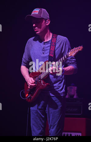 MIAMI BEACH, FL - 28.April: Umphrey McGee führt auf das Fillmore am 28. April 2017 in Miami Beach, Florida.  Bildnachweis: mpi04/MediaPunch Stockfoto