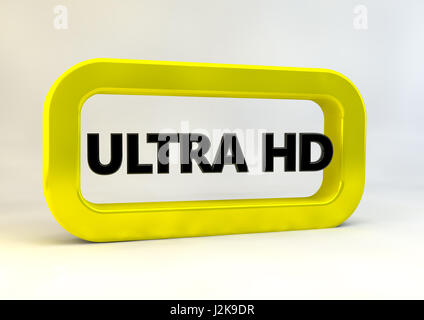 4K ultra HD. Stockfoto