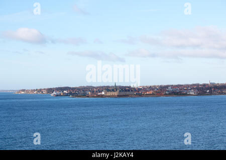 Die Stadt Helsingor in Dänemark. Stockfoto