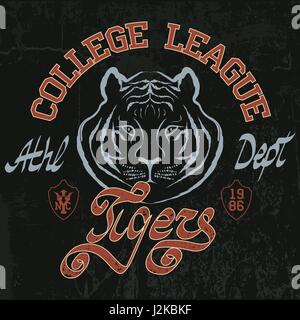 T-Shirt-Grafiken Stock Vektor