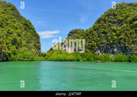 Koh Hong Island ist berühmte Tour Lagune im Andaman Meer, Provinz Krabi, Thailand Stockfoto