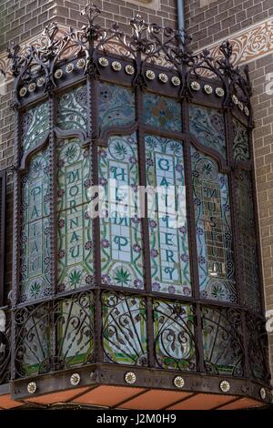 Palau Mornau und Hash Marihuana Hemp Museum, Barcelona, Ciutat Vella, Spanien Stockfoto