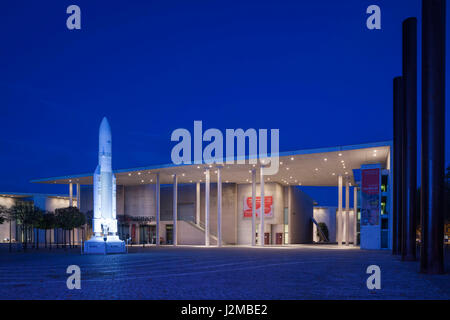 Deutschland, Nordrhein-Westfalen, Bonn, Museumsmeile, Kunstmuseum Bonn, Kunstmuseum, dawn Stockfoto