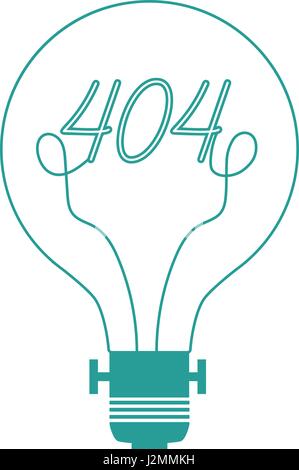 Zeichentrickfilm elektrische Glühbirne Lampe mit benutzerdefiniertes Logo Exemplar in minimalistischen flache Vektor isoliert Stock Vektor