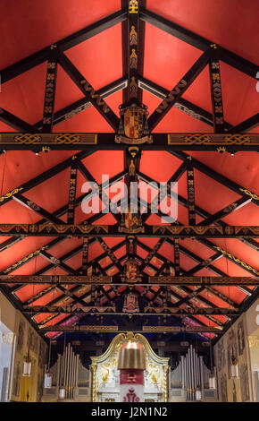 Kathedrale Basilica des Heiligen Augustinus, Sitz des katholischen Bischof von St. Augustine, Florida, Vereinigte Staaten Stockfoto