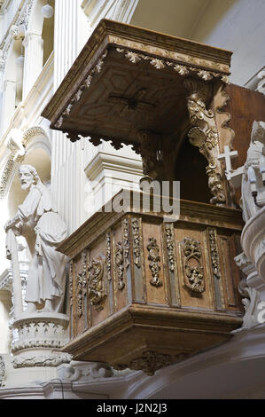 Kirche St. Matteo. Lecce. Puglia. Italien. Stockfoto