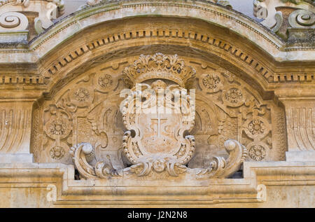 Kirche von St. Teresa. Lecce. Puglia. Italien. Stockfoto