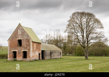 Seagram es Farm in Imber Dorf, Salisbury Plain, Wiltshire, England Stockfoto