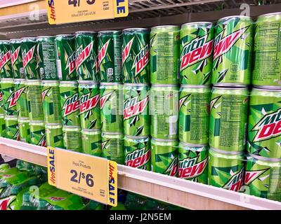 Mountain Dew Stockfoto