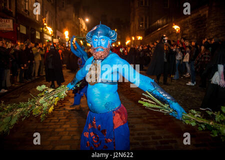 Samhuinn Fire Festival, Edinburgh Stockfoto