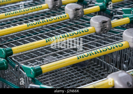 Morrisons Supermarkt, Oxgangs, Jäger-Rendezvous Stockfoto