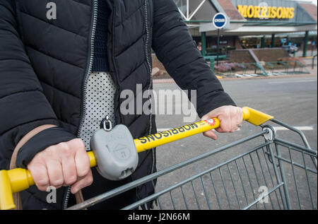 Morrisons Supermarkt, Oxgangs, Jäger-Rendezvous Stockfoto