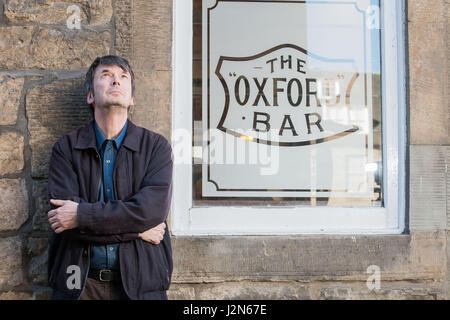 Autor Ian Rankin, Oxford Bar, lieber der Teufel sein Stockfoto