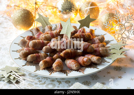 Schweine in der Decke Stockfoto