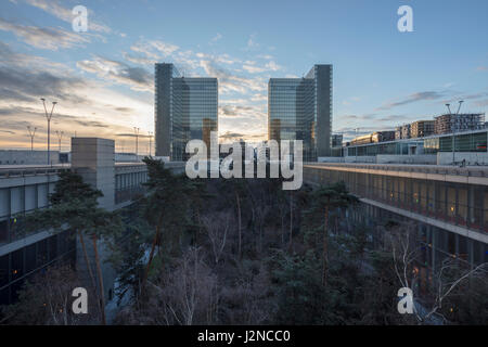 Die Bibliothèque Nationale de France, der französischen Nationalbibliothek, Paris, Frankreich Stockfoto