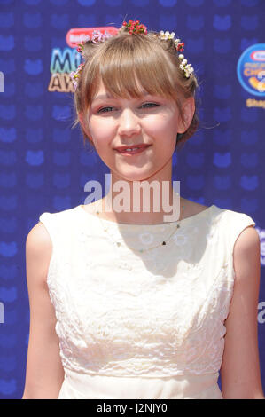 Los Angeles, CA, USA. 29. April 2017. 29. April 2017 - Los Angeles, Kalifornien - Grace Vanderwaal. 2017 Radio Disney Music Awards statt an Microsoft Theater in Los Angeles. Bildnachweis: Birdie Thompson/AdMedia Credit: Birdie Thompson/AdMedia/ZUMA Draht/Alamy Live-Nachrichten Stockfoto