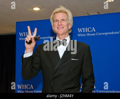 Schauspieler Matthew Modine kommt für die 2017 White House Correspondents Association Annual Dinner im Washington Hilton Hotel am Samstag, 29. April 2017. Bildnachweis: Ron Sachs/CNP /MediaPunch Stockfoto