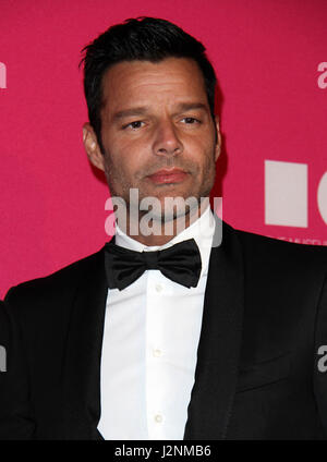 Los Angeles, CA, USA. 29. April 2017. 29. April 2017 - Los Angeles, Kalifornien - Ricky Martin. 2017 MOCA Gala bei The Geffen Contemporary at MOCA geführt Bildnachweis: AdMedia Credit: AdMedia/ZUMA Draht/Alamy Live-Nachrichten Stockfoto